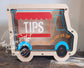 Custom Food Truck Tip Jar