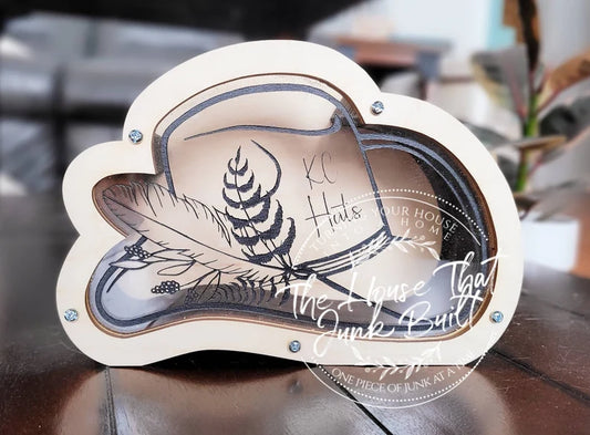 Tip Jar Hat Bar Western Hat