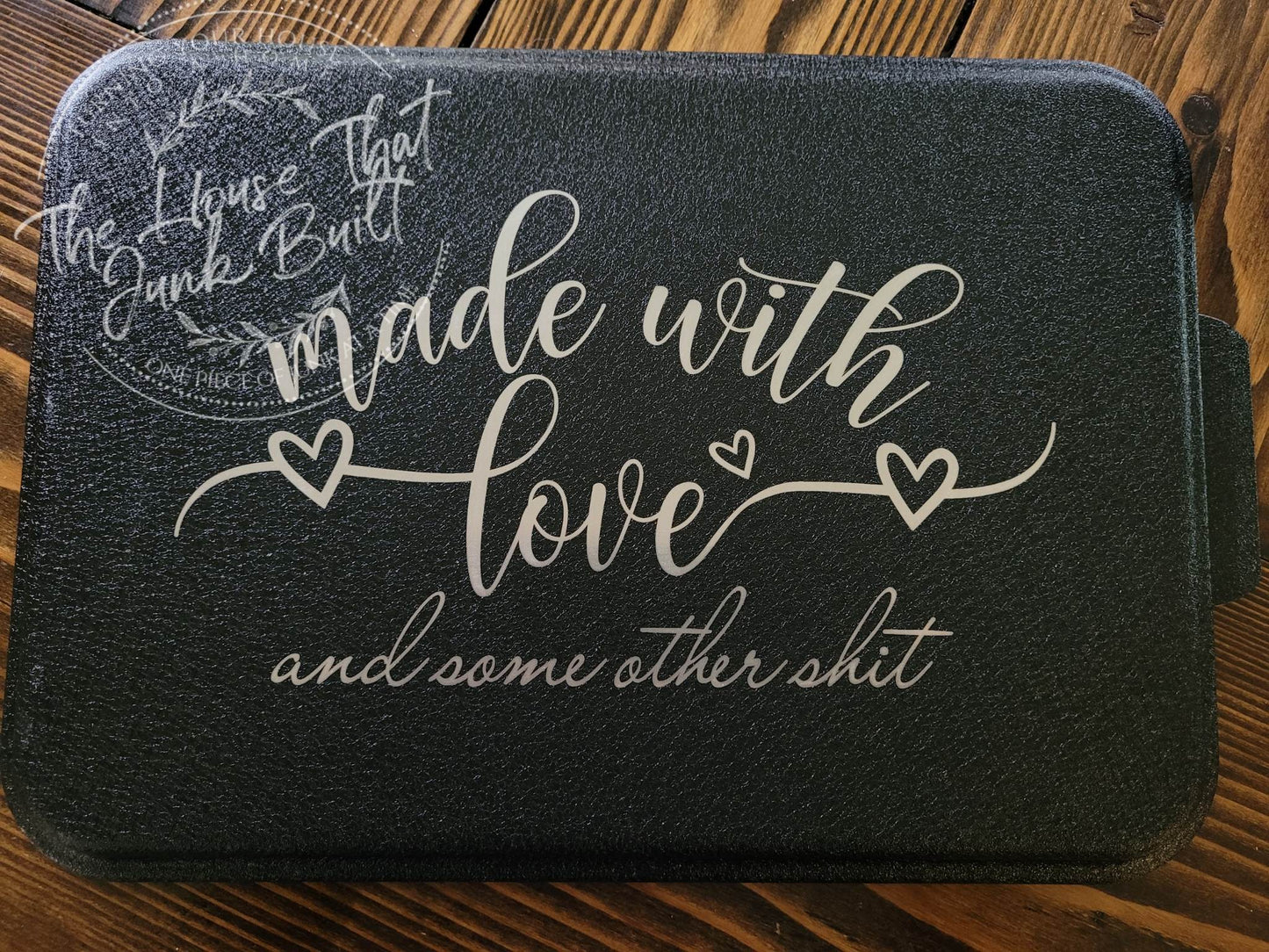 Cake Pan with Engraved lid 9x13