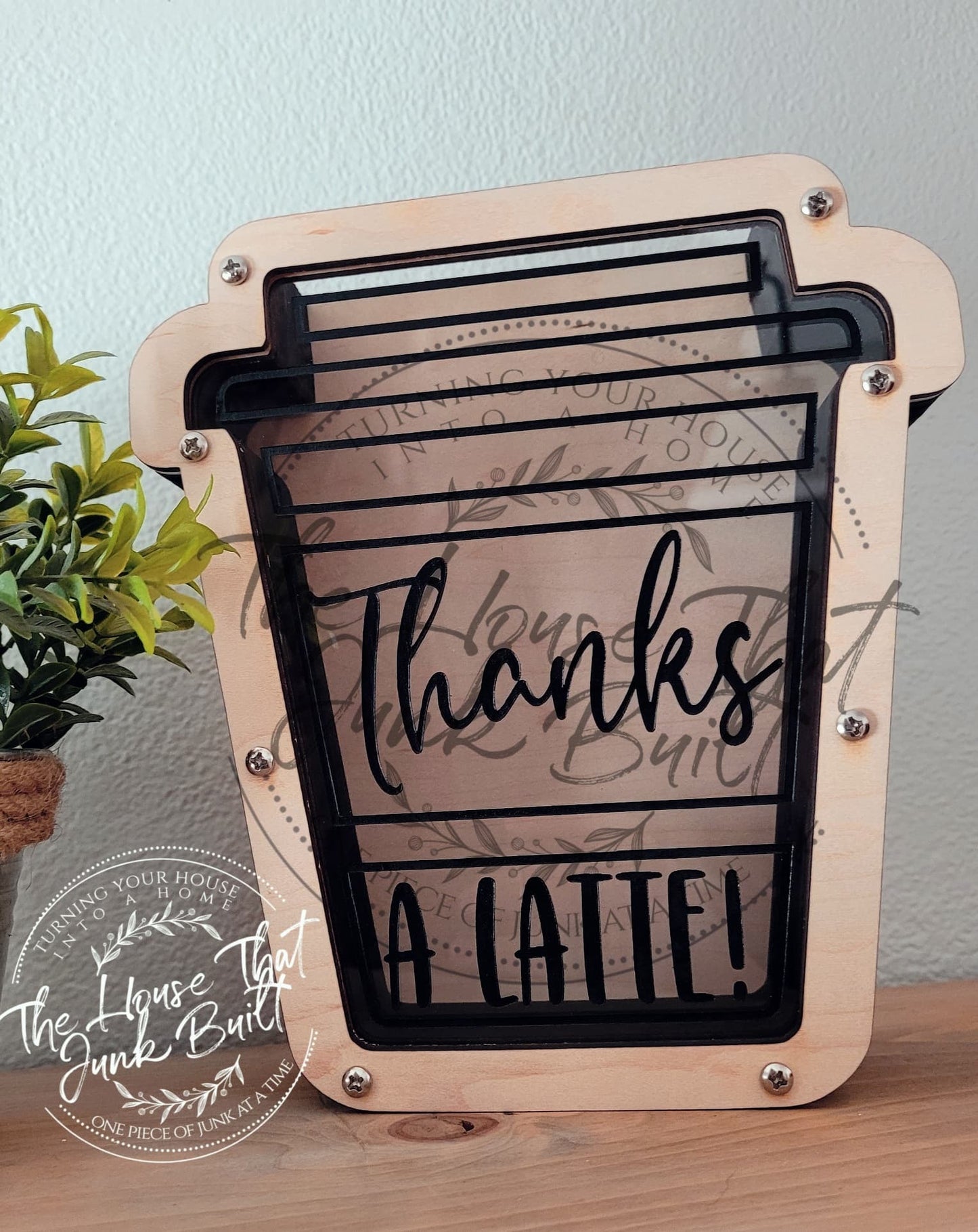 Coffee Cup Travel Cup Tip Jar